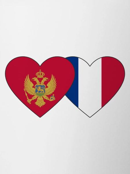 Monténégro France Drapeau