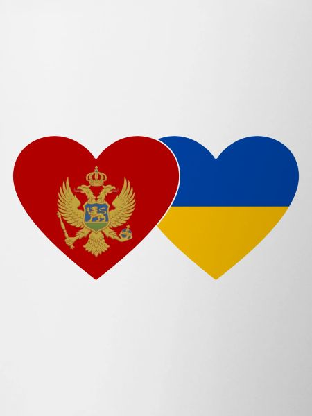 Monténégro Drapeau de l’Ukraine