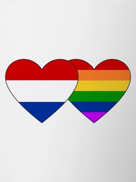 Holland Regenbogen Flagge