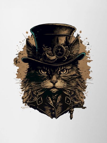 Chat Steampunk
