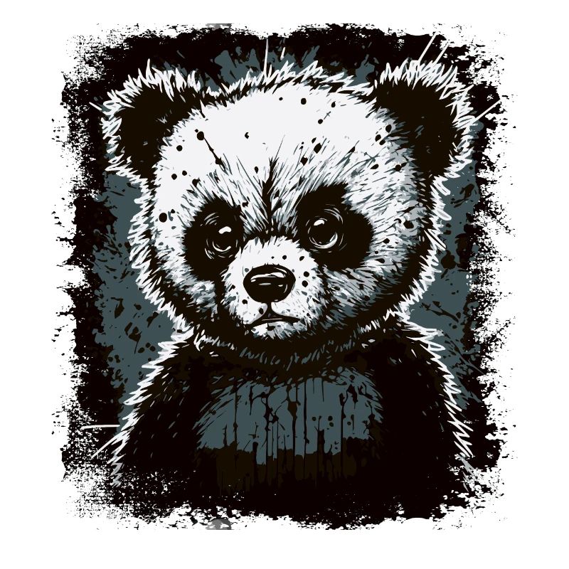 Trauriger Panda