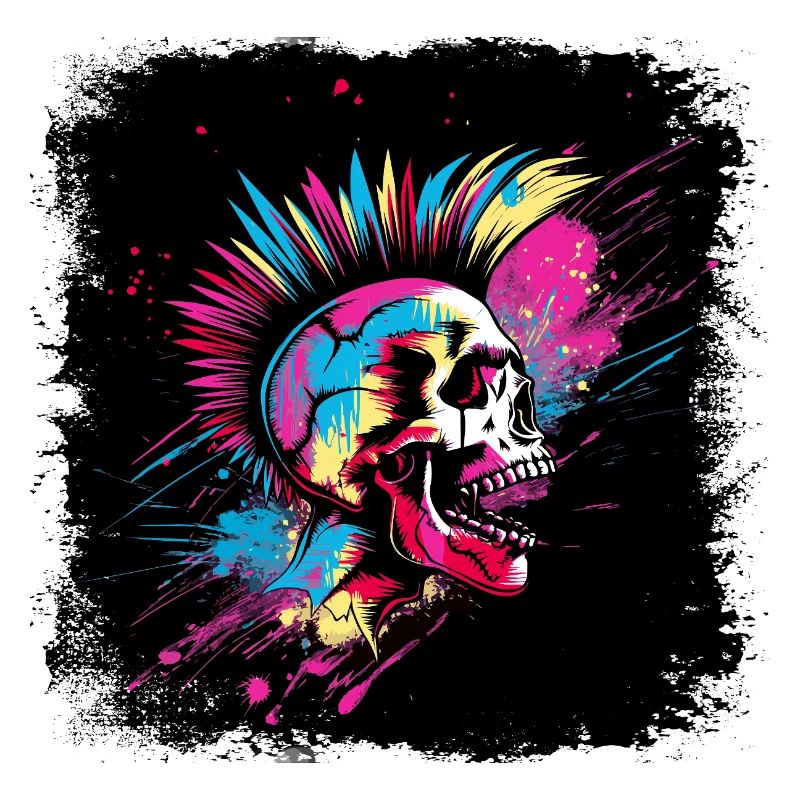 Punk Zombie Mohawk