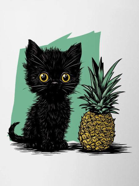 Pineapple and Kitten