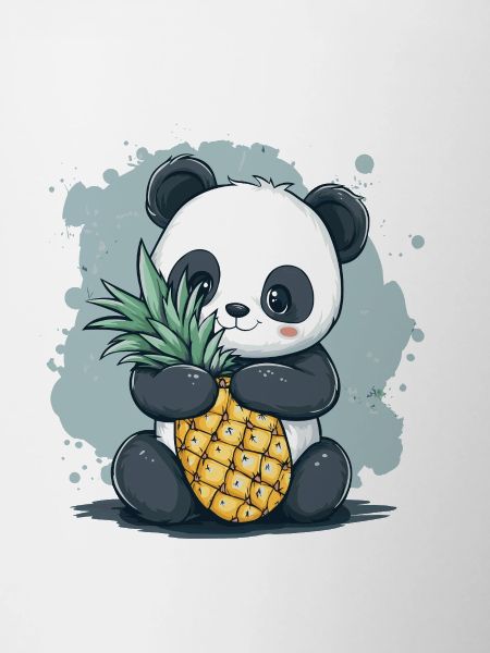 Panda and pineapple