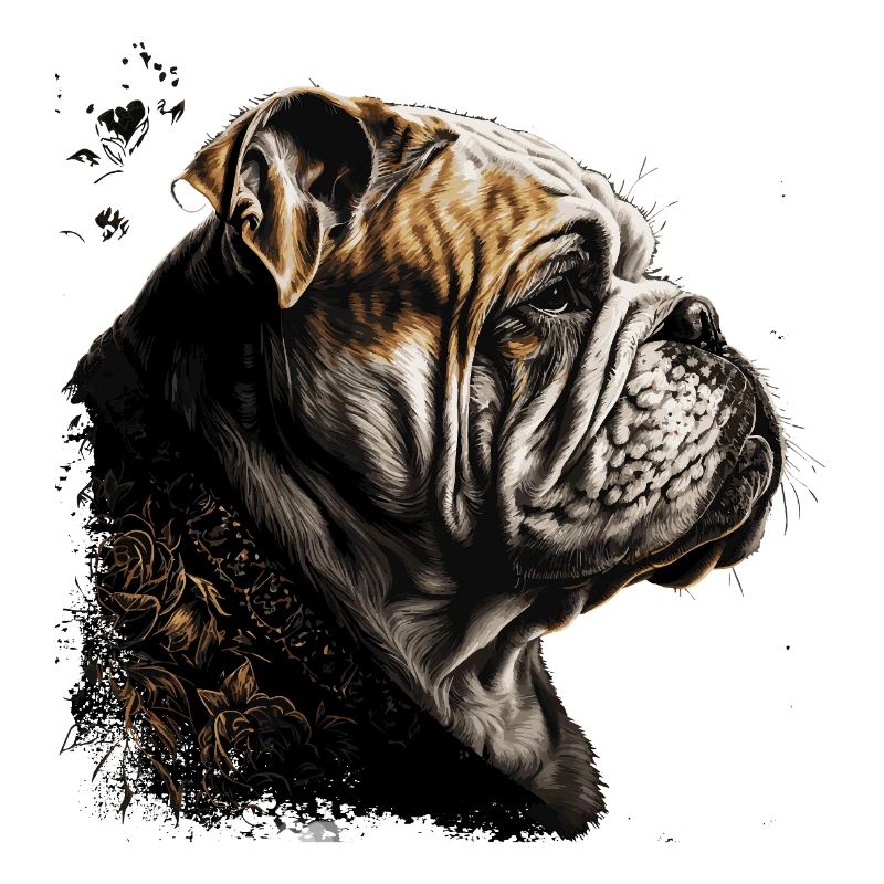 Art du bouledogue anglais