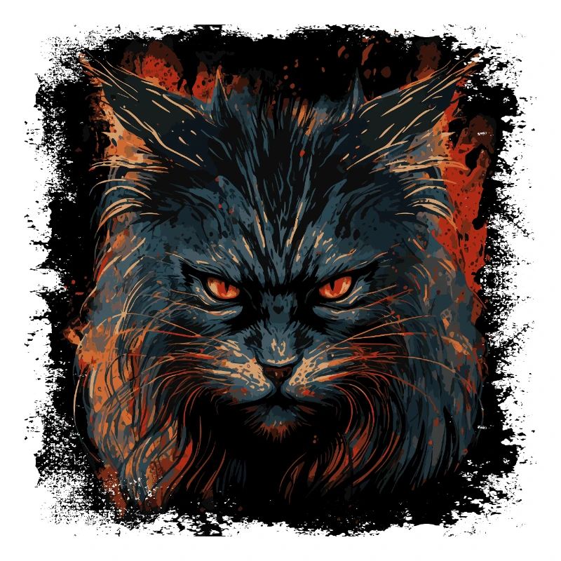 Le chat est de mauvaise humeur