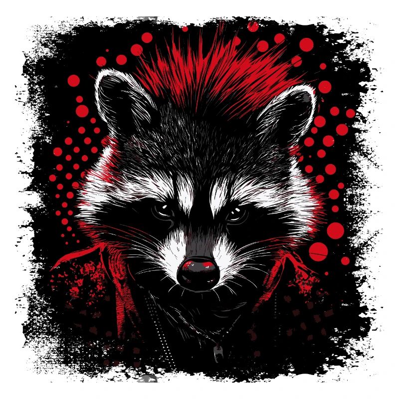 Punky Waschbär