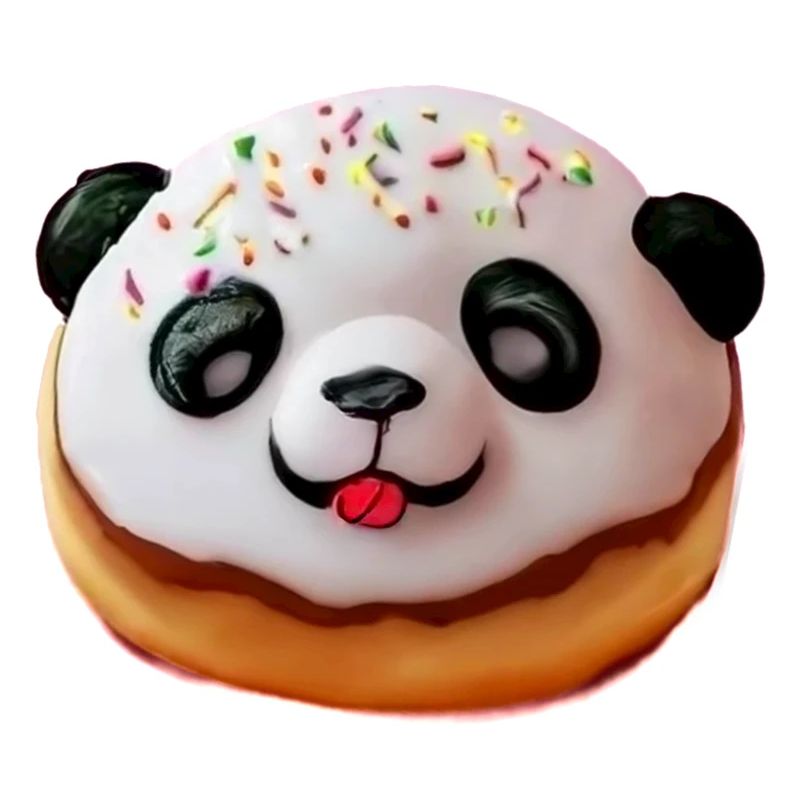 Baby Panda Donut