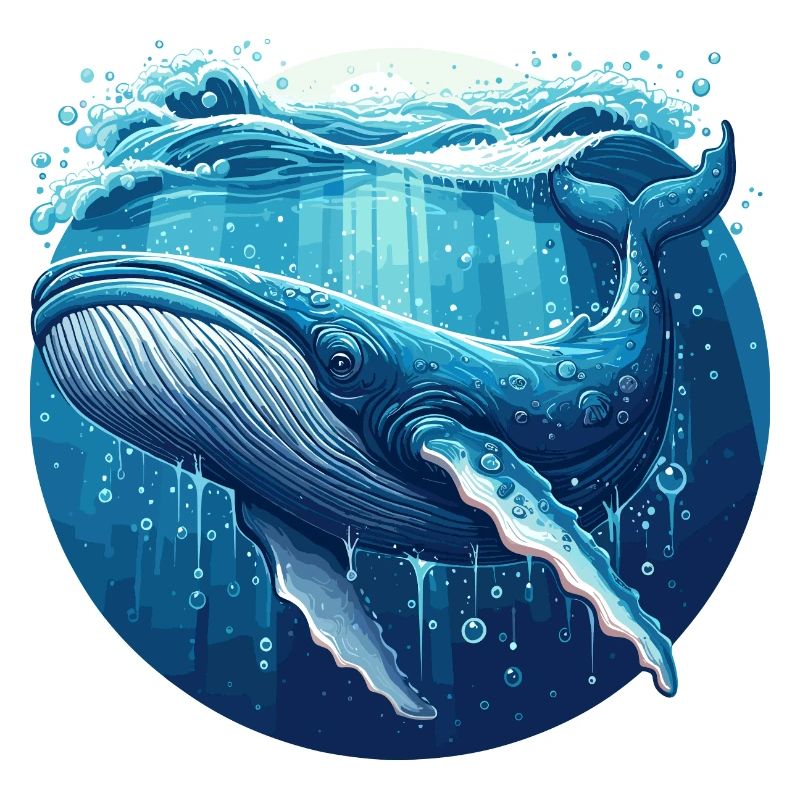 Baleine bleue