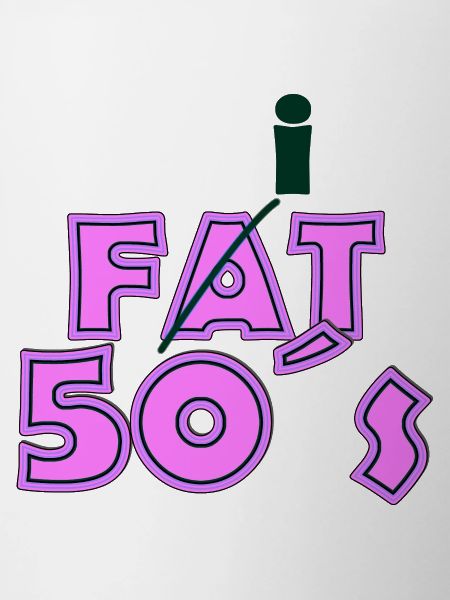 Fat 50s Pink Darkgreen