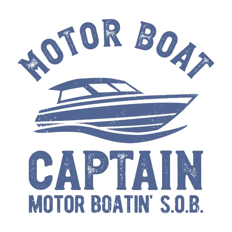 Motor Boat Captain Motor Boating