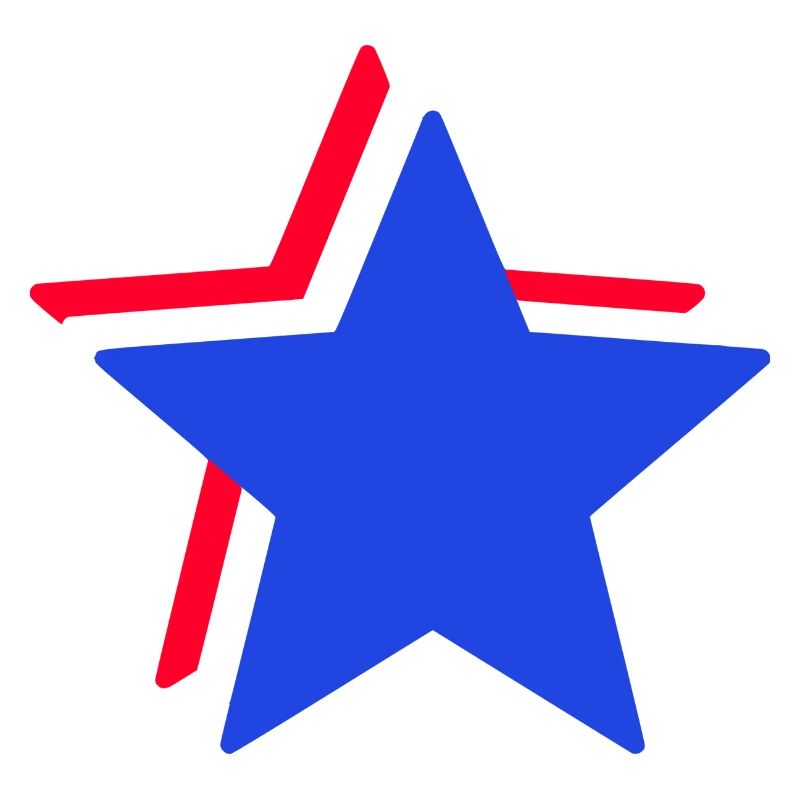 Red, White and Blue Stars