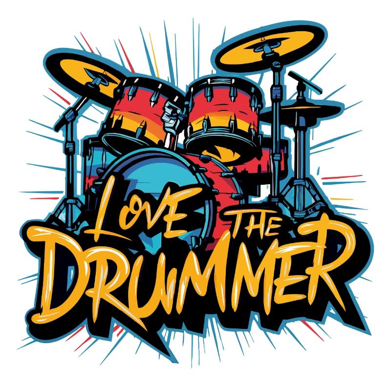 J’adore le batteur - j’adore la batterie