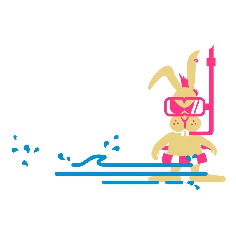 Diver bunny (3c)
