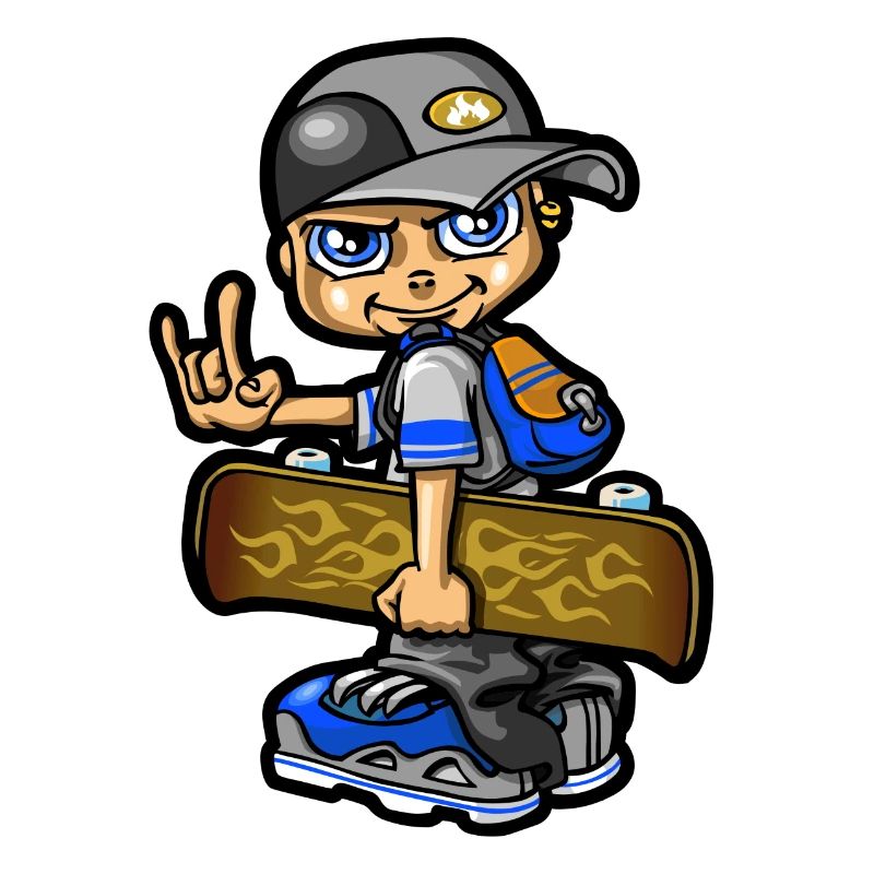 bboy and skate