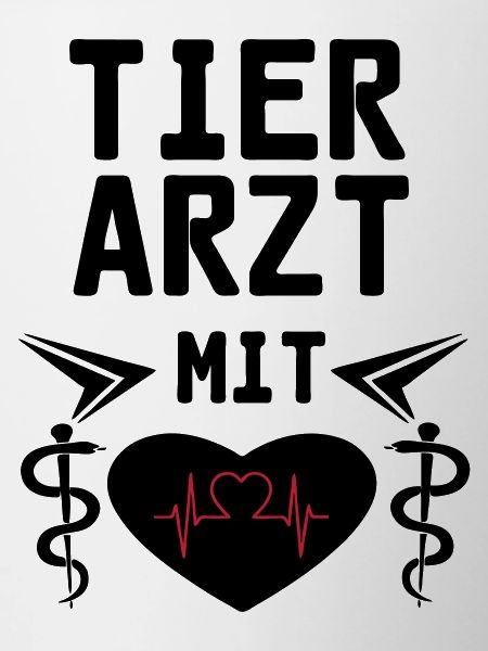 Tierarzt mit Herz Geschenk