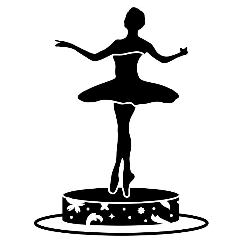 Spieluhr mit Ballerina Figur
