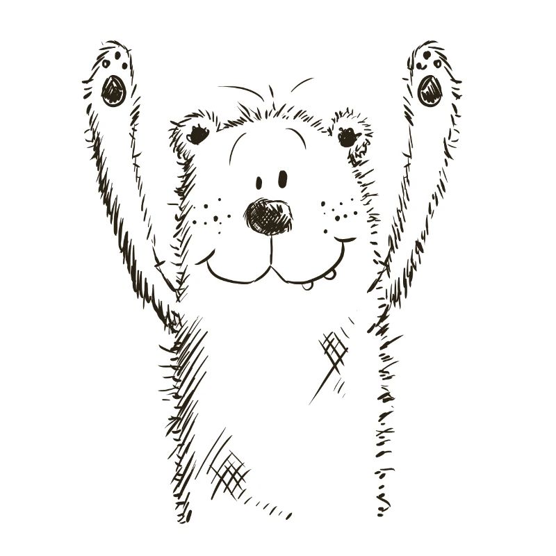 Witzer Bär I Bärchen I Teddy I Eisbär Comic