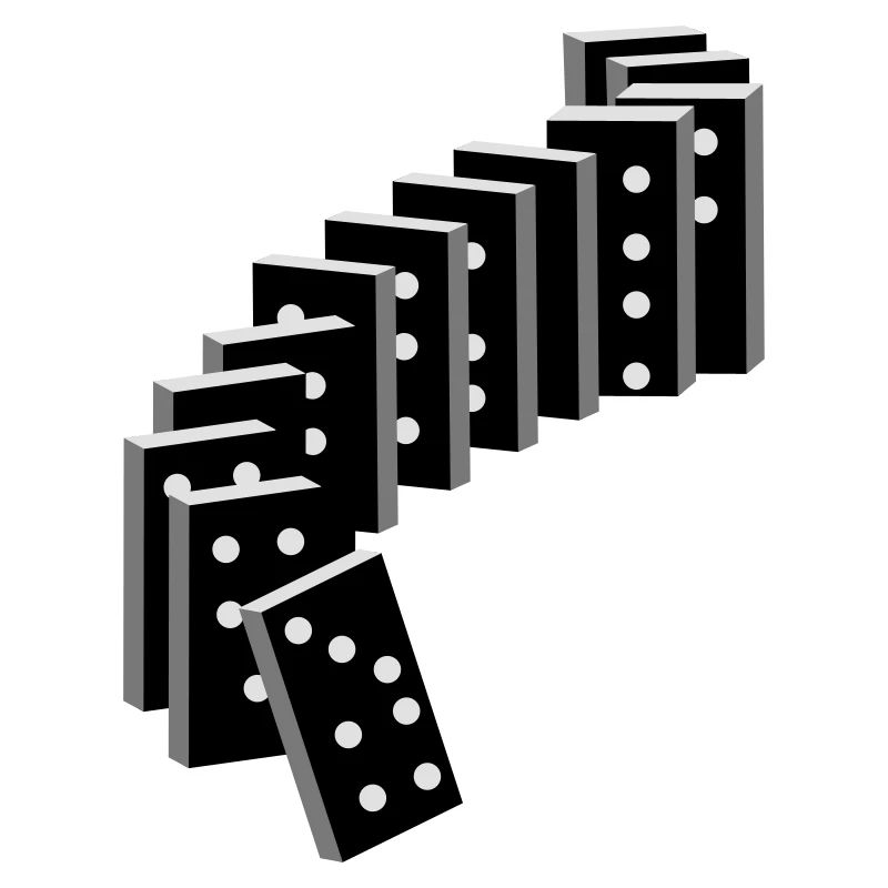 tile-based game with dominoes