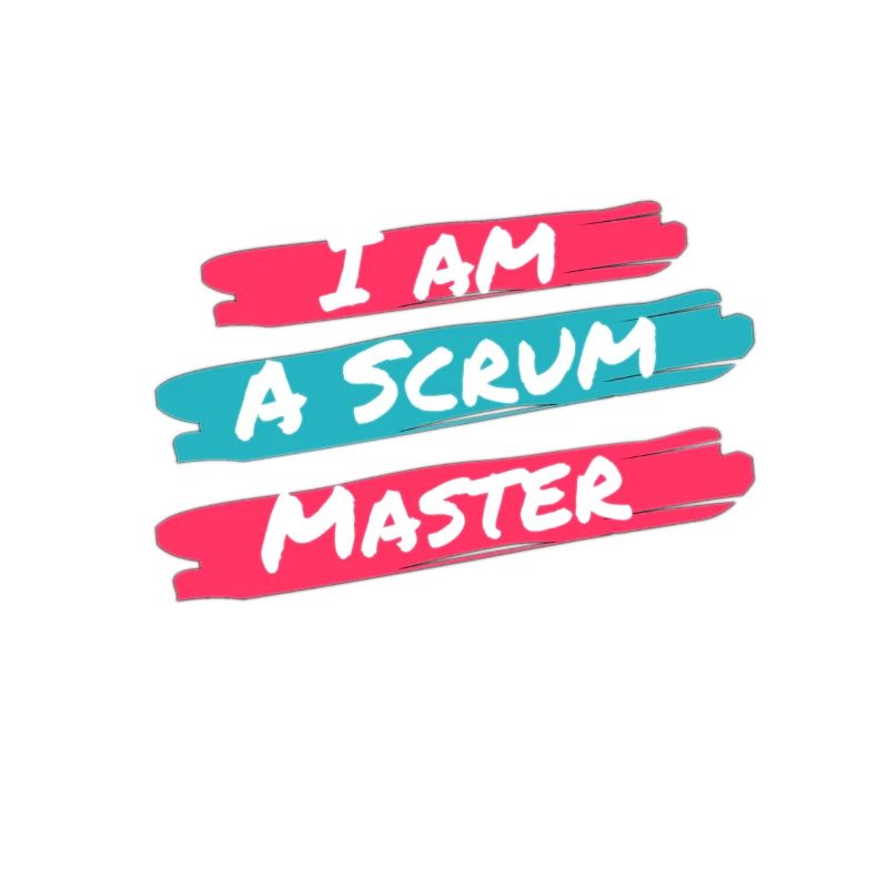Handmade Scrum Master T-shirt