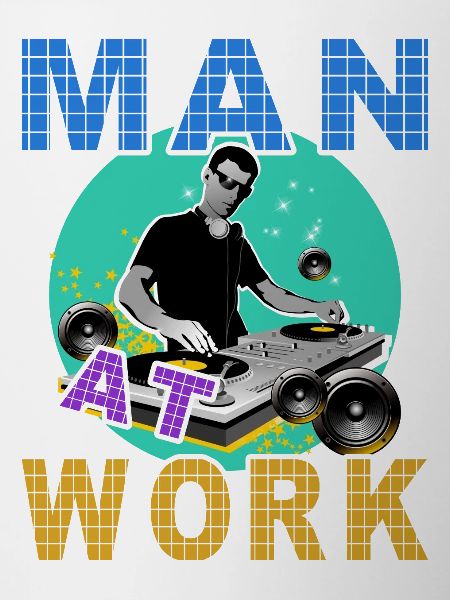 Dj Man au travail