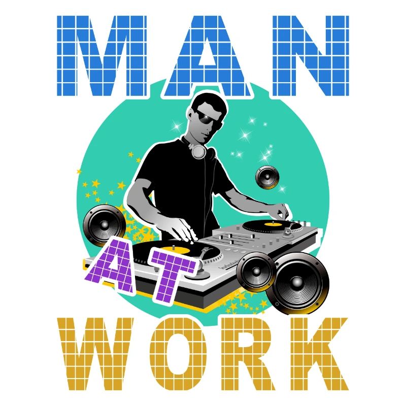 Dj Man au travail
