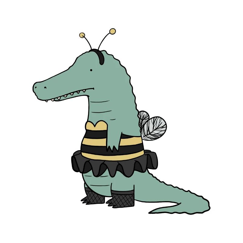 Kroko Hummel Biene Kostüm
