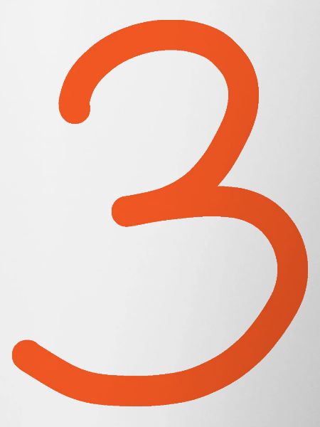 3 Number three number birthday