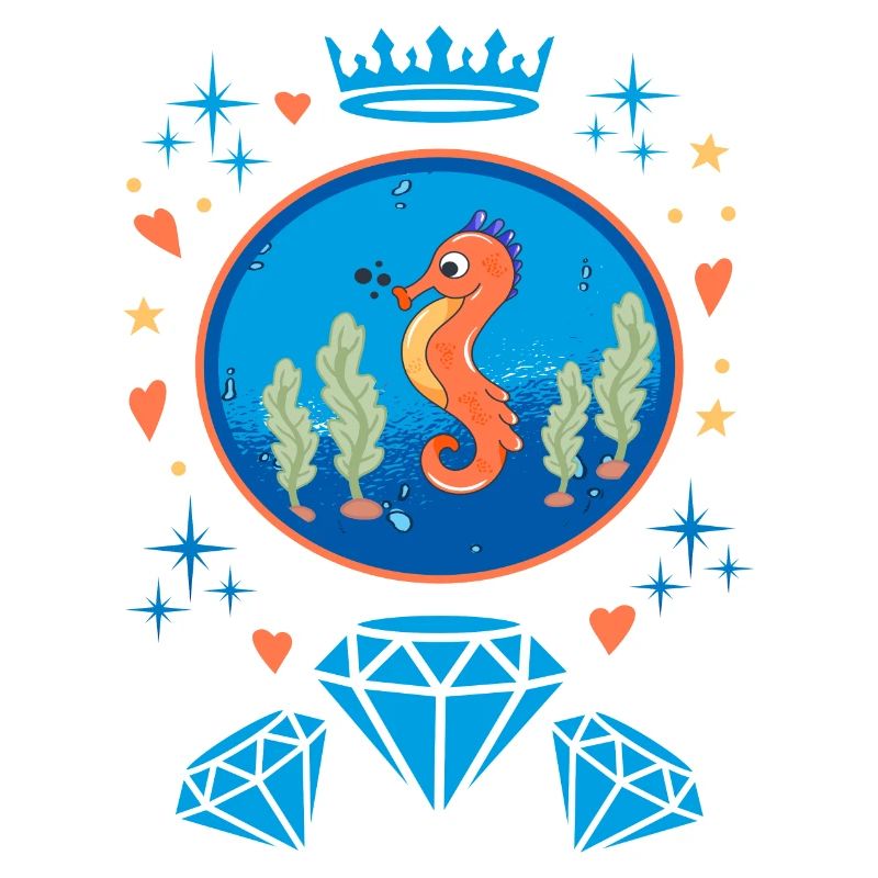Insigne d’hippocampe Diamond