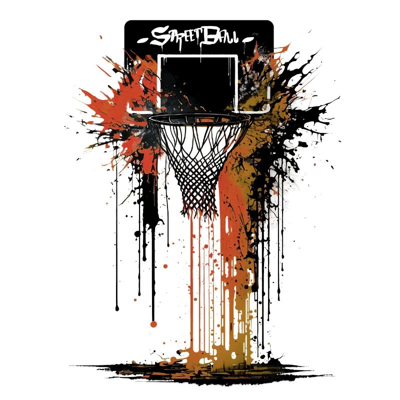 Panneau de panier de basket-ball
