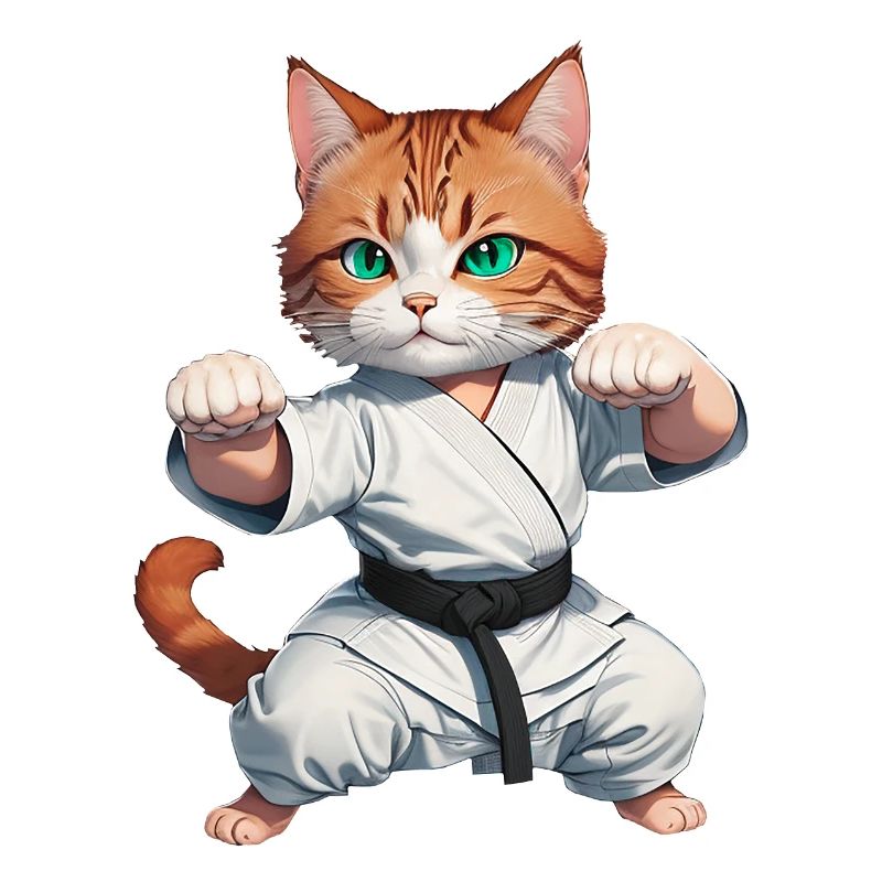 Karaté Chat - Kung-Fu Cat