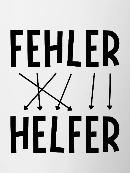 Fehler sind Helfer