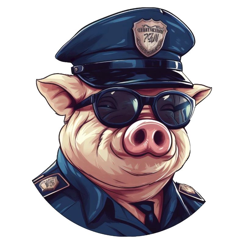Schweinchen Polizei