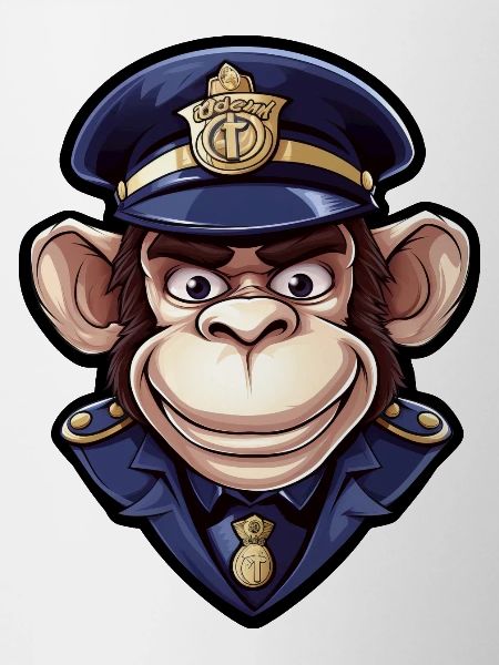 Monkey Policewoman
