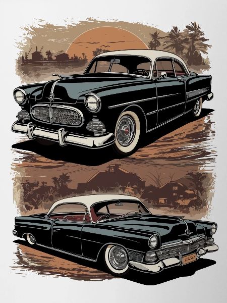 Voitures de collection 1950