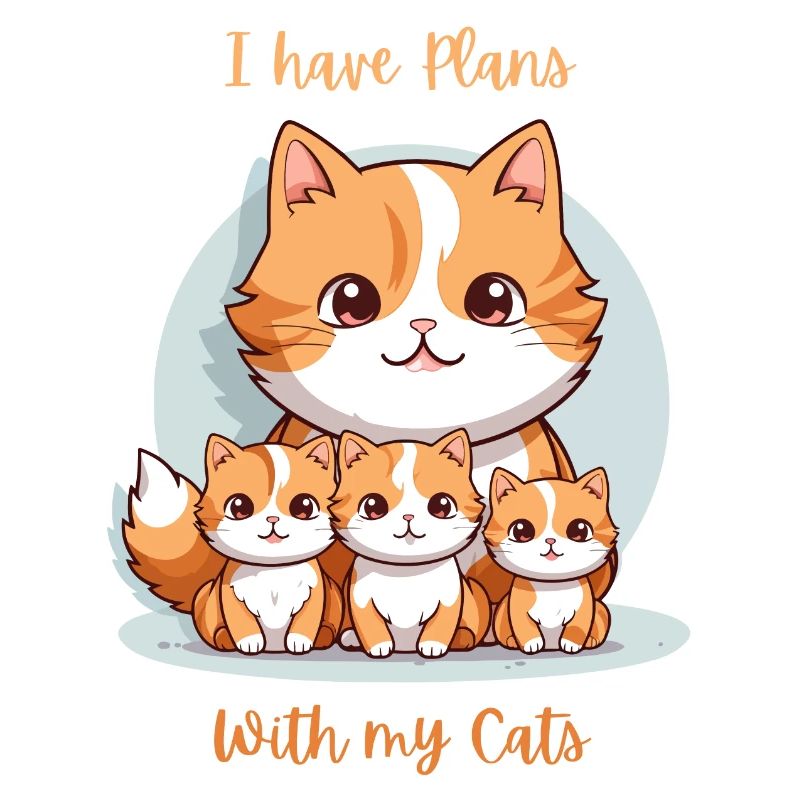 Adorable Illustration du Clan du Chat