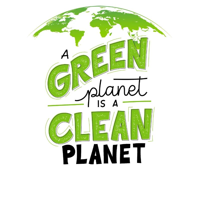 Eco-Friendly Green Clean Earth Design
