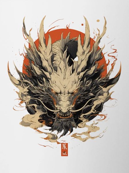Chinese White Dragon