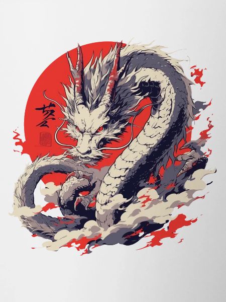 Chinese White Dragon