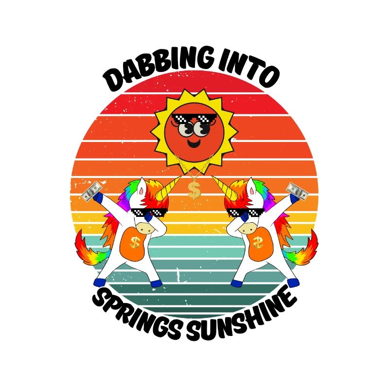 Dabbing into Spring's Sunshine