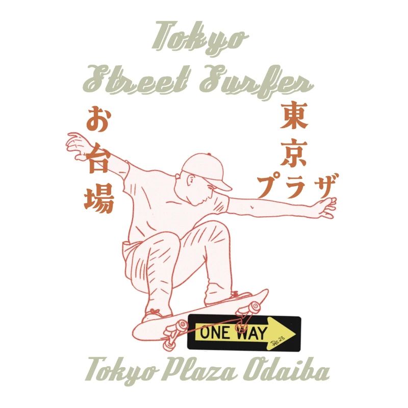 Tokyo Surfer Dude