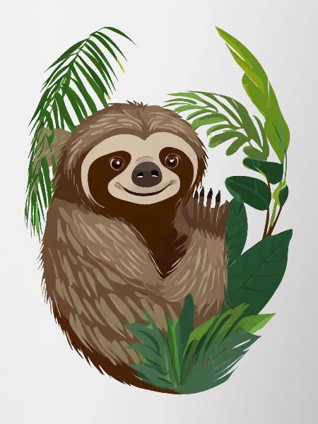 Sloth Illustration