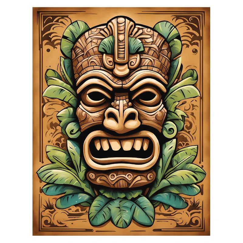 Masque Tiki