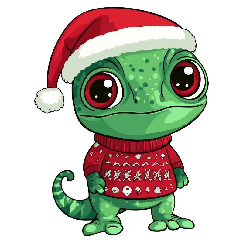 Chameleon Christmas Comic