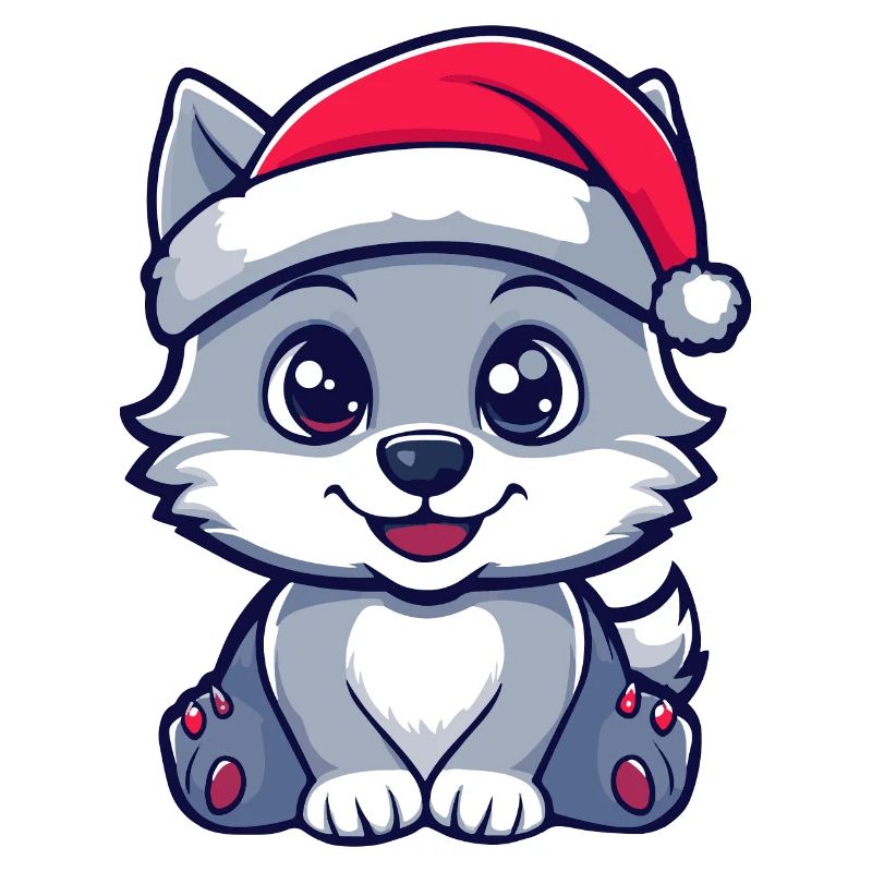 Loup Noël Mignon