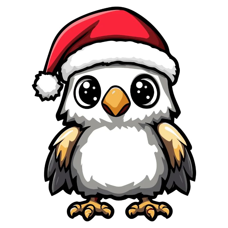 Aigle Noël mignon