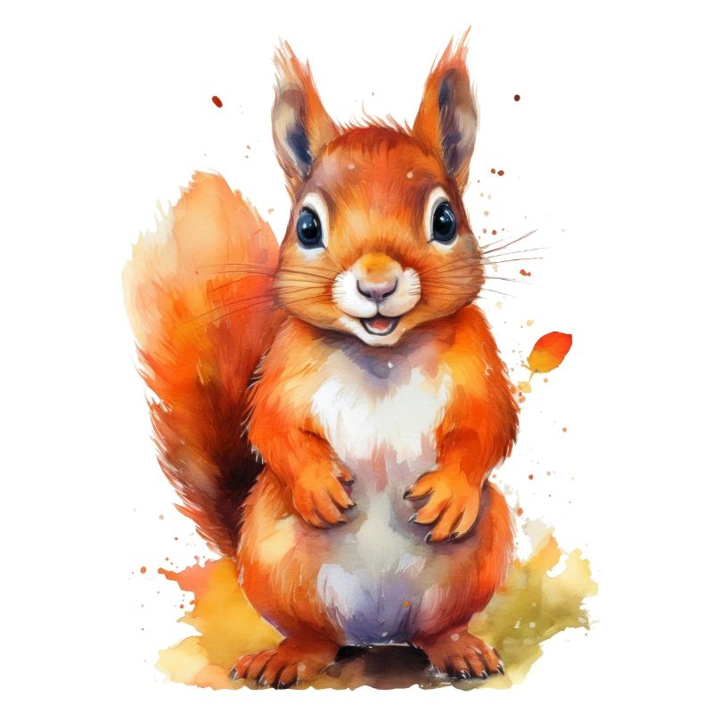 Niedliches Eichhörnchen