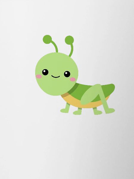Lively grasshopper