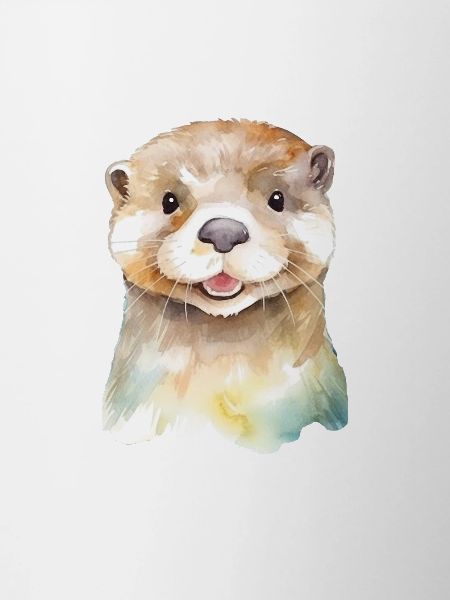 Loutre joueuse