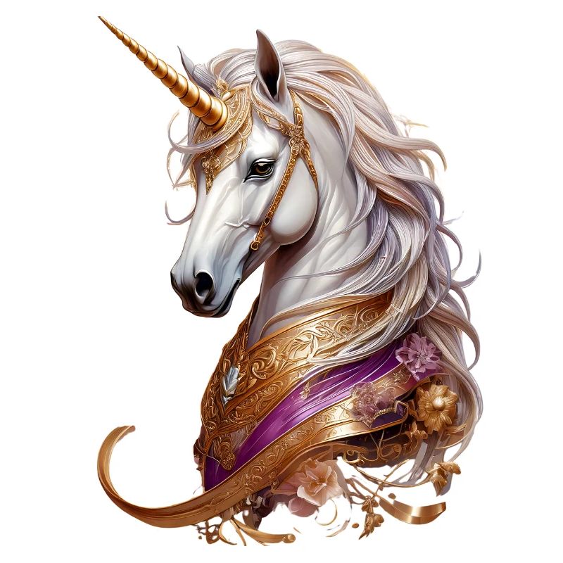 Majestic Unicorn Crest – Elegance & Fantasy